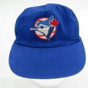VTG Toronto Blue Jays Hat MLB Baseball Cap Embroidered Logo Adj Snapback OSFA